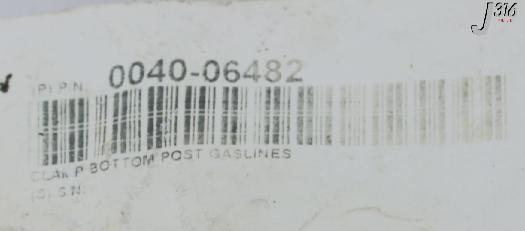 29479 APPLIED MATERIALS CLAMP, BOTTOM POST GASLINES, 300MM EPI